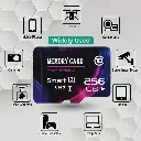 Card de memorie Micro SD de înaltă viteză de 128GB/256GB, Clasa U3 10, Card de memorie durabil cu adaptor pentru smartphone-uri, camere HD, PC-uri și căști de gaming